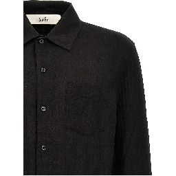 Black Cotton Blouse