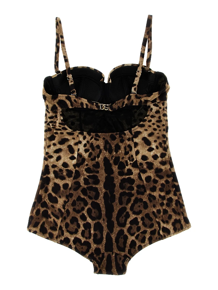 Brown Polyamide One-Piece Swimsuit alternative