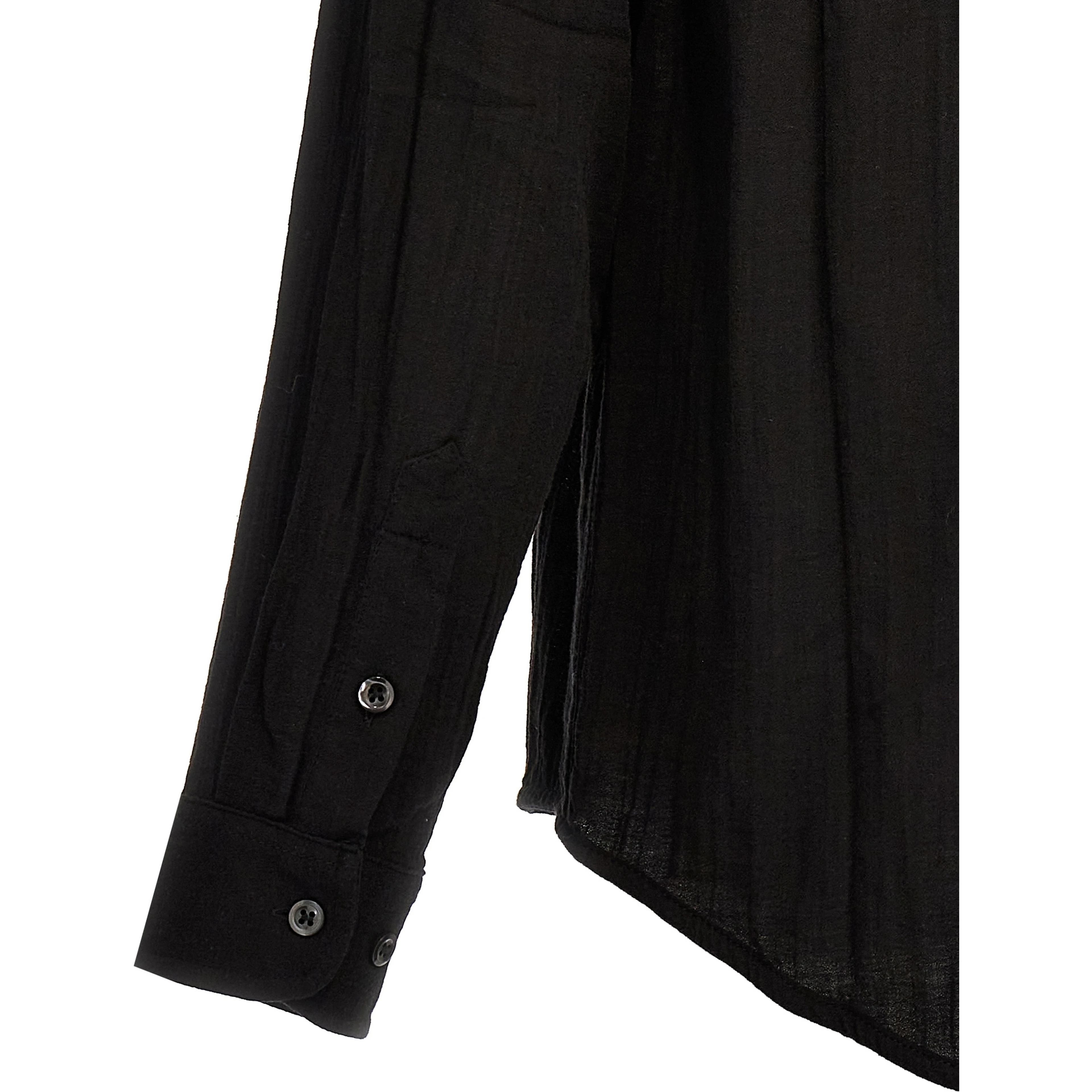 Black Cotton Blouse