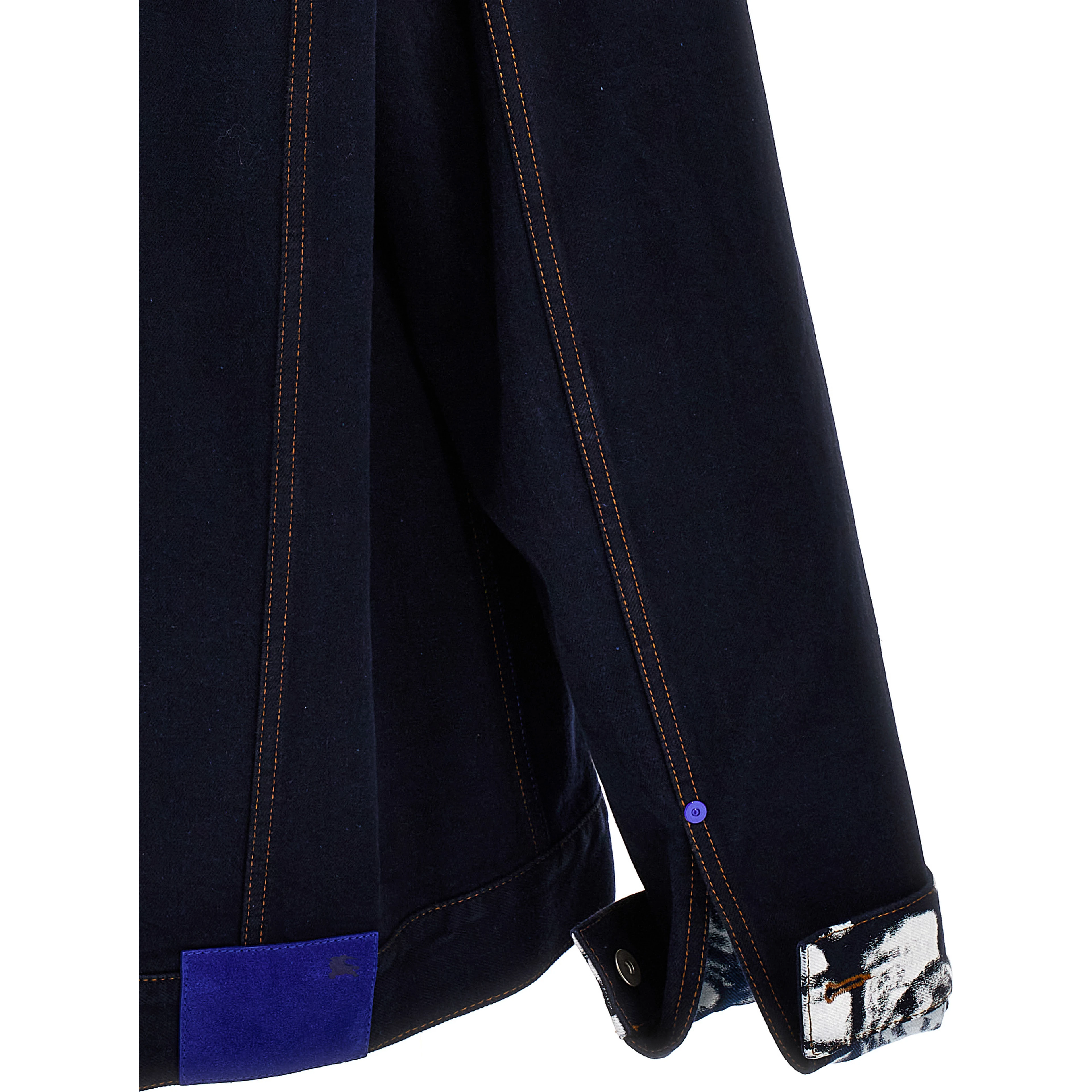 Blue Cotton Denim Jacket