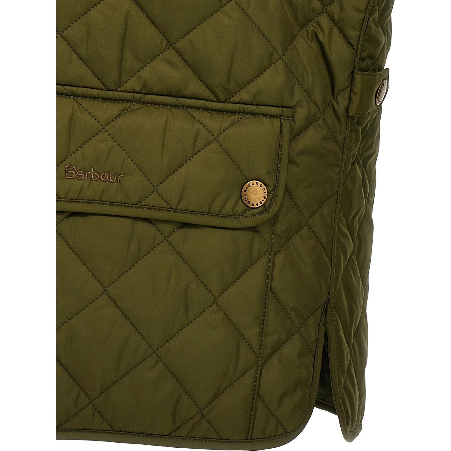 Bicolor Polyester Sleeveless Jacket