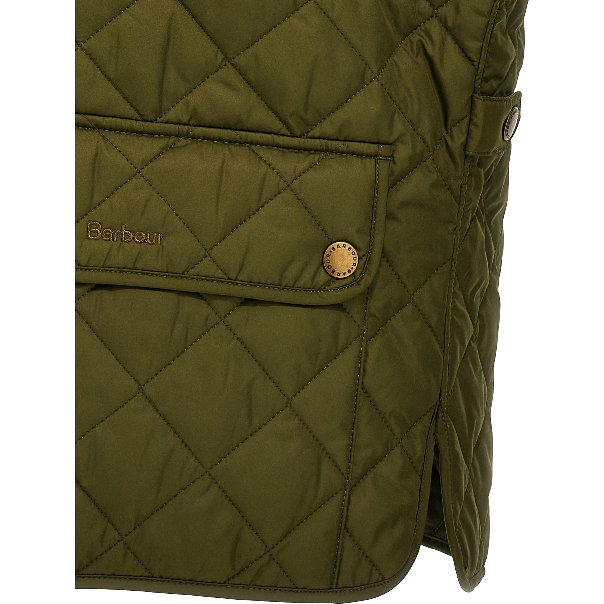 Bicolor Polyester Sleeveless Jacket