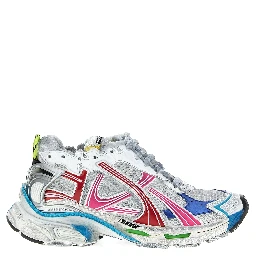 Multicolor Polyester Athletic Sneakers