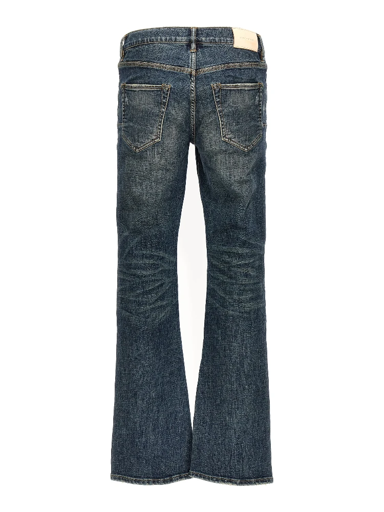 Blue Cotton Flared Jeans alternative