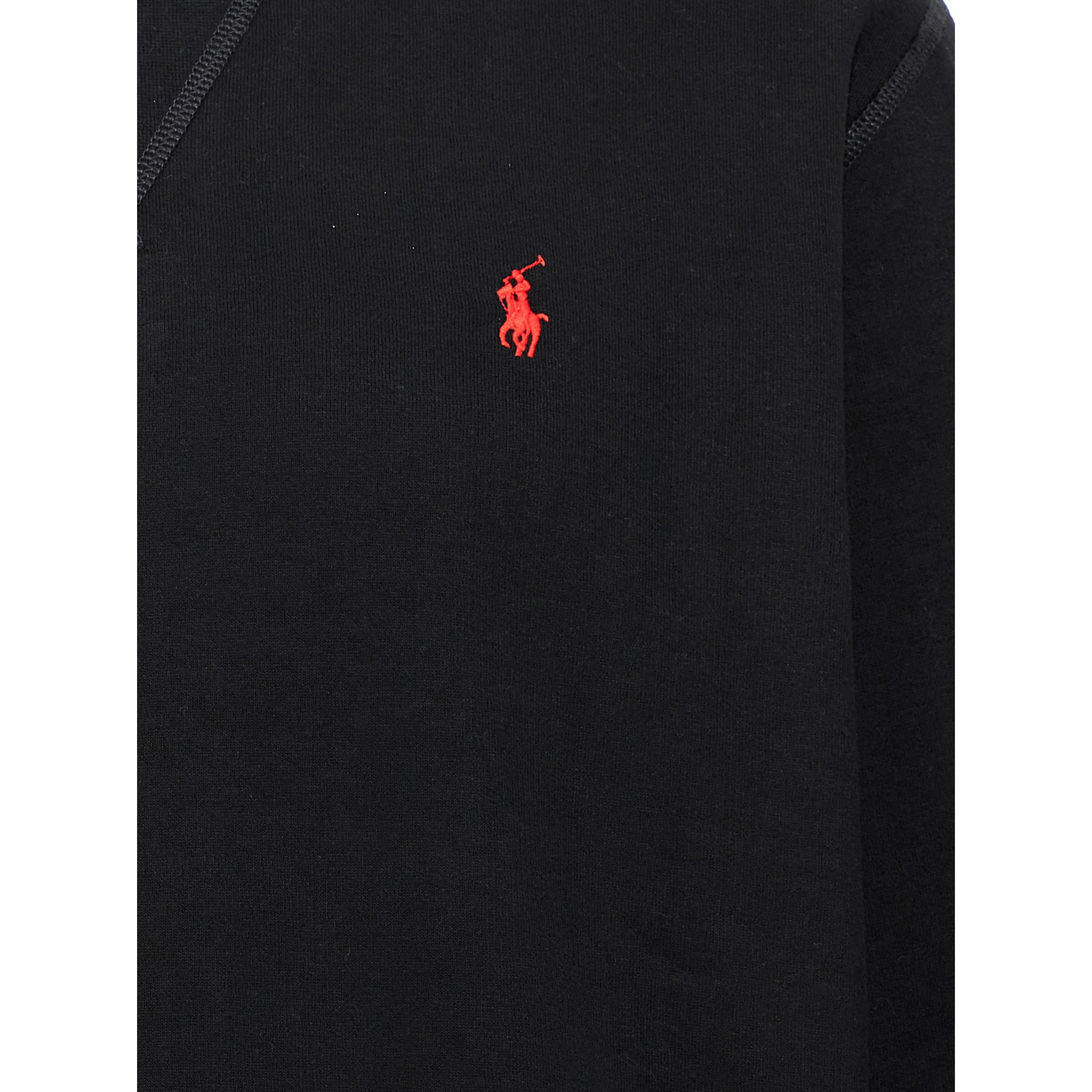 Black Cotton Sweatshirt