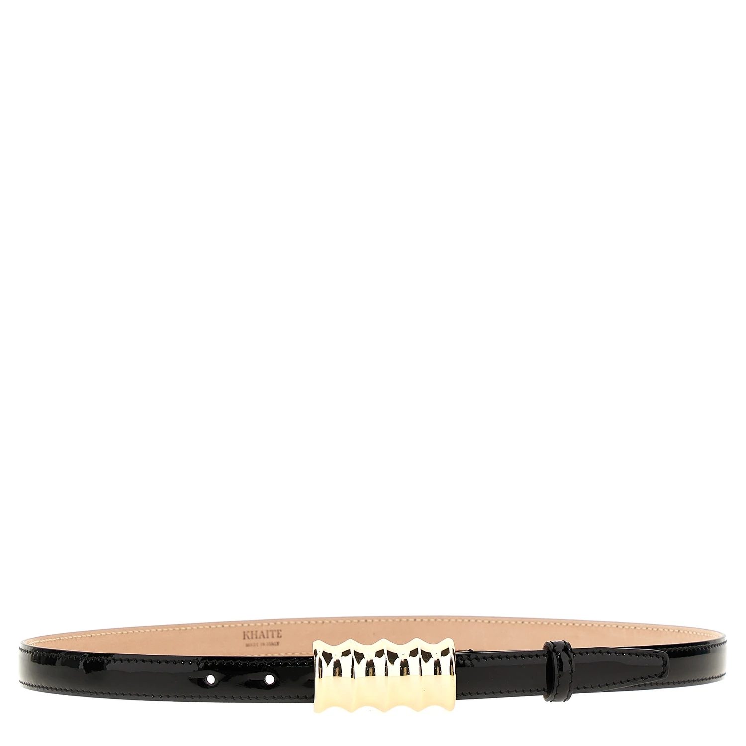 Black Calfskin Regular Belt