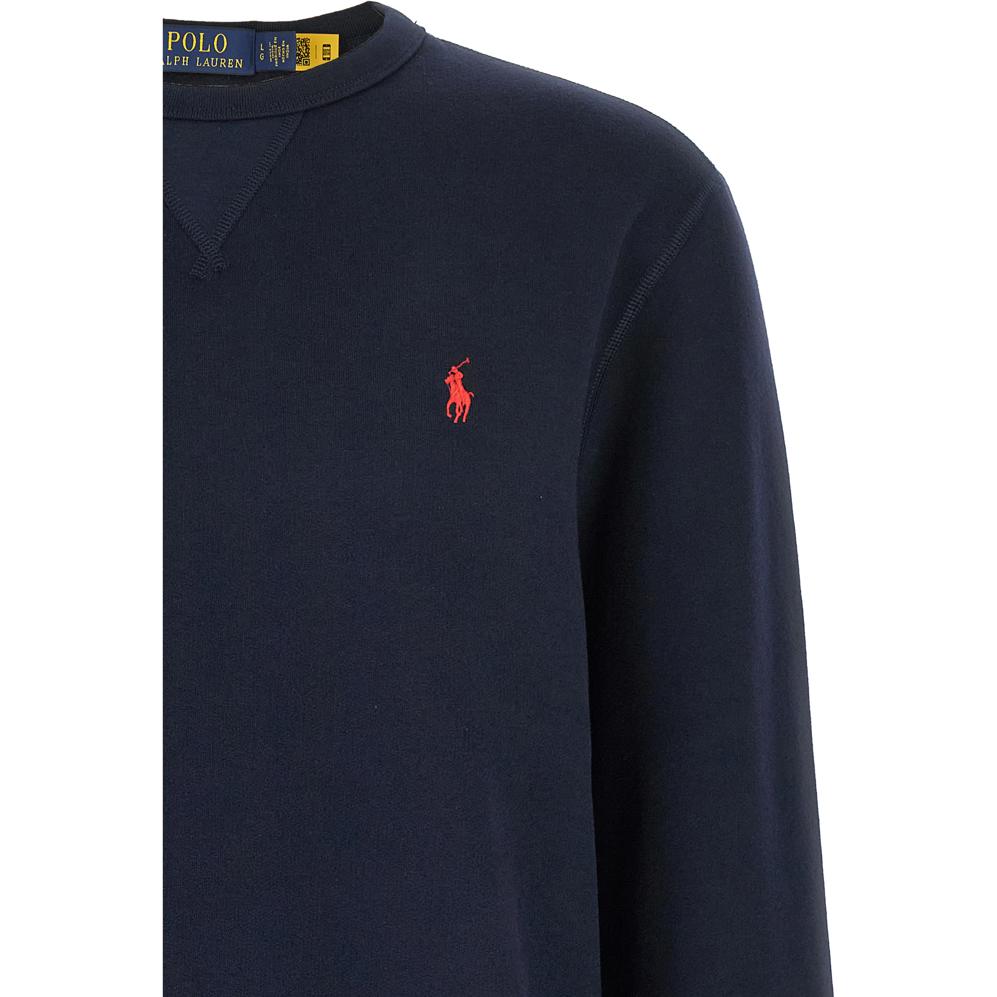 Blue Cotton Sweatshirt