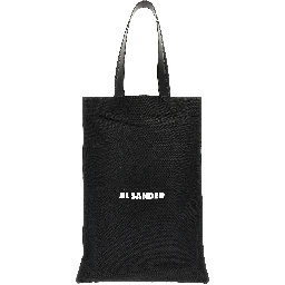 Black Cotton Tote Bag