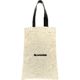 Bicolor Cotton Tote Bag