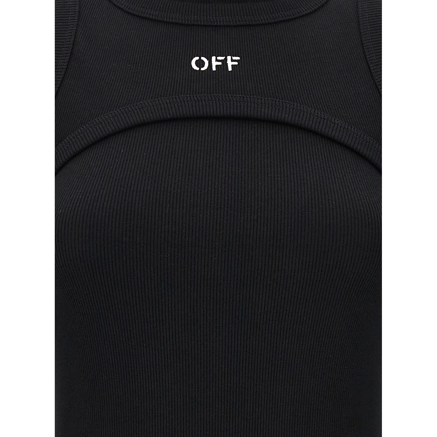 Black Cotton Midi Dress