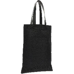 Black Cotton Tote Bag