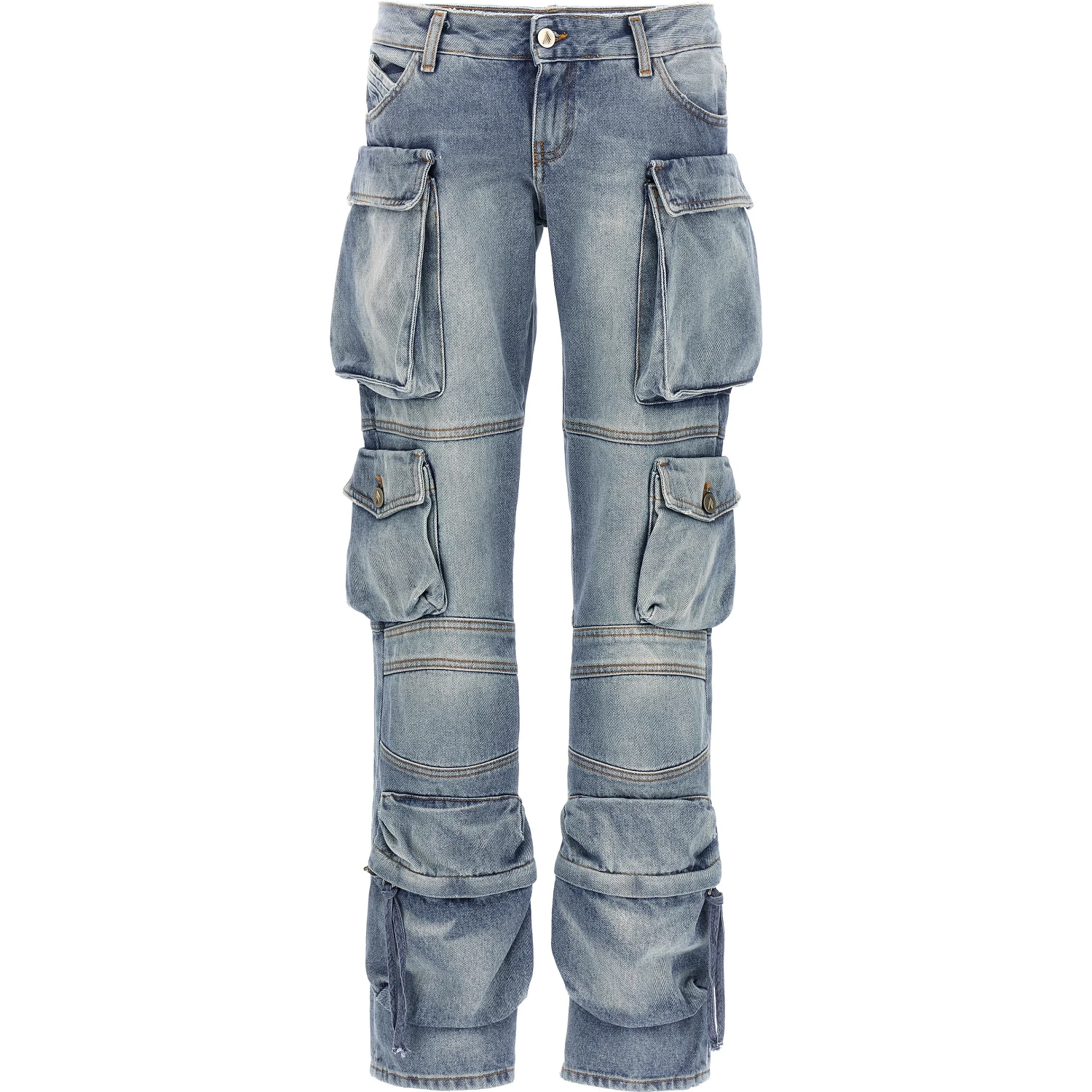 Blue Cotton Jeans Denim
