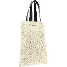Bicolor Cotton Tote Bag