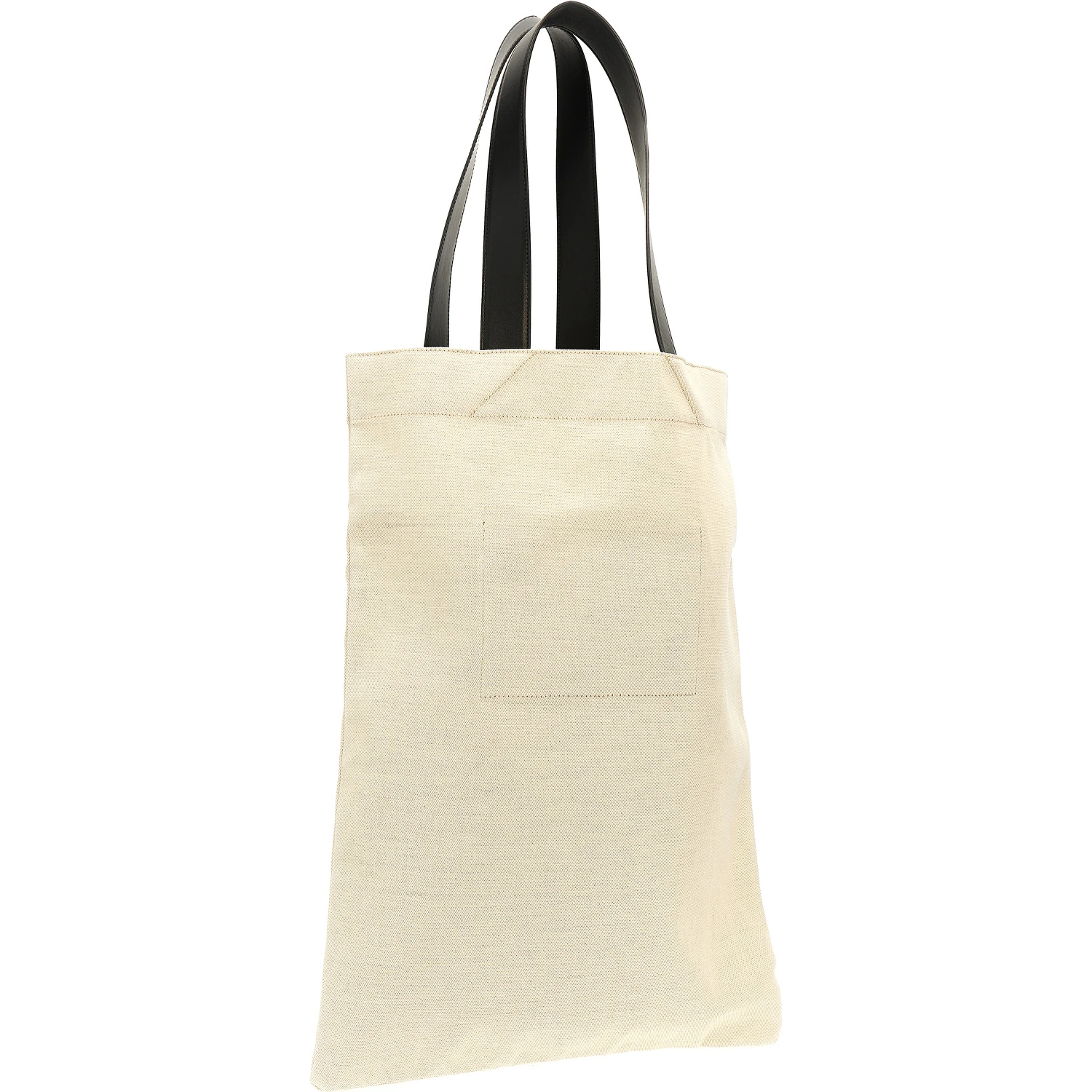 Bicolor Cotton Tote Bag