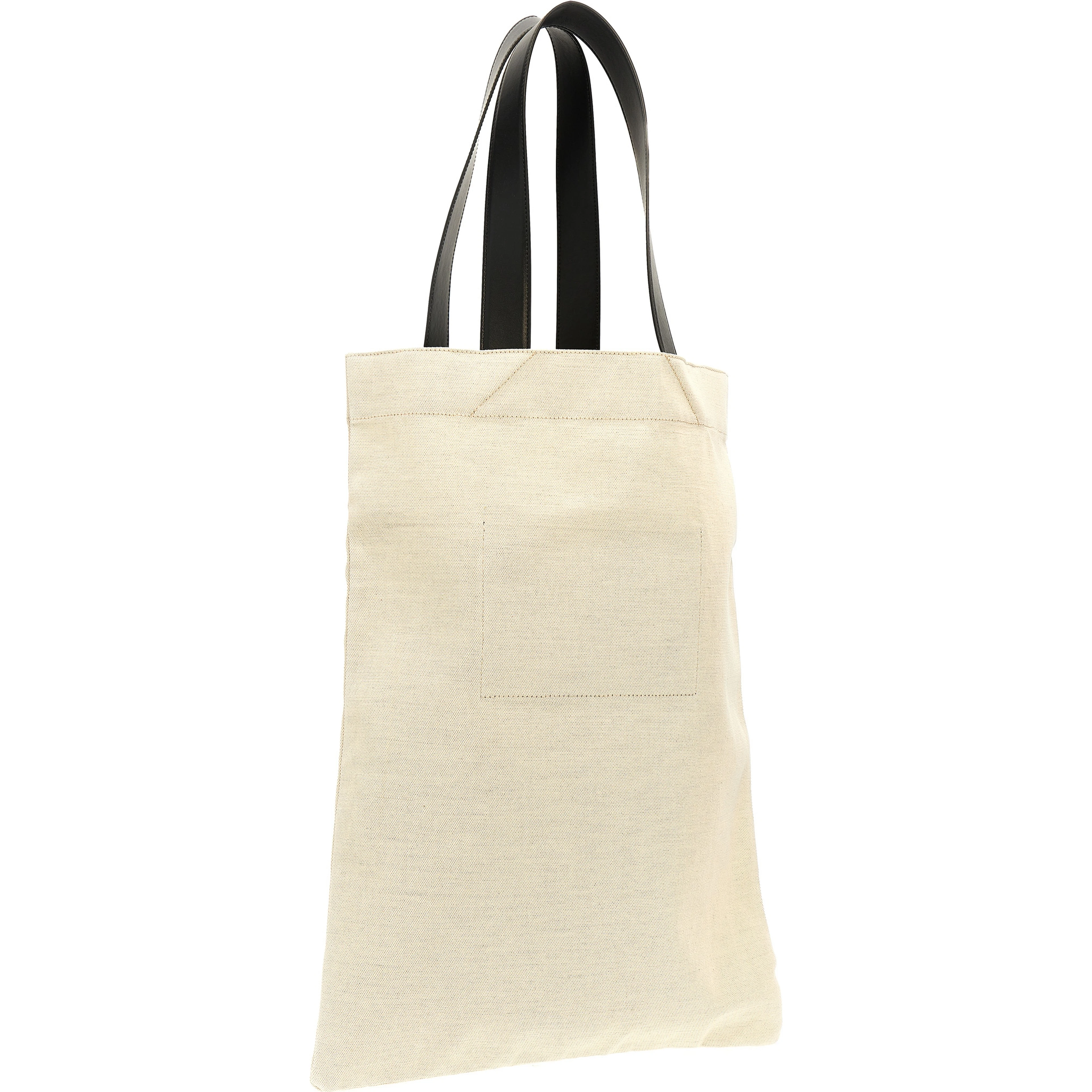 Bicolor Cotton Tote Bag