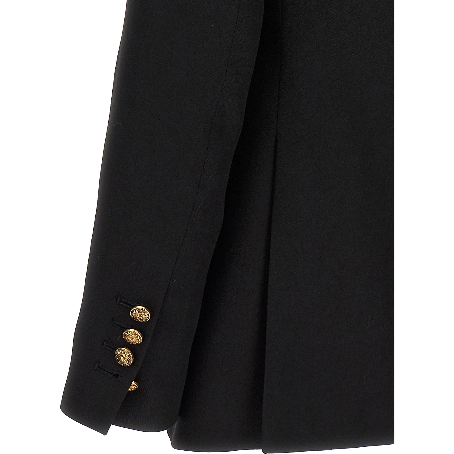 Black Virgin Wool Blazer