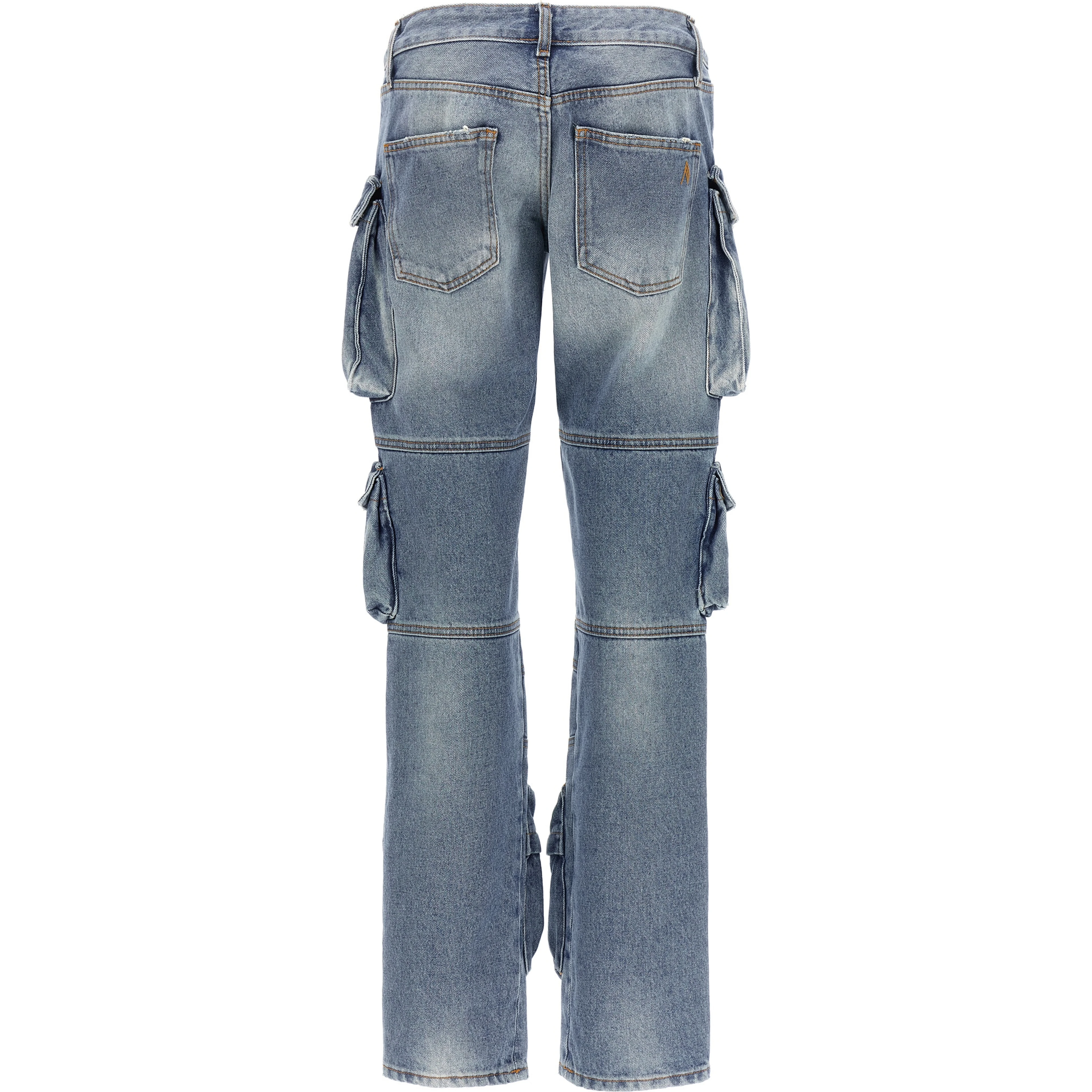 Blue Cotton Jeans Denim