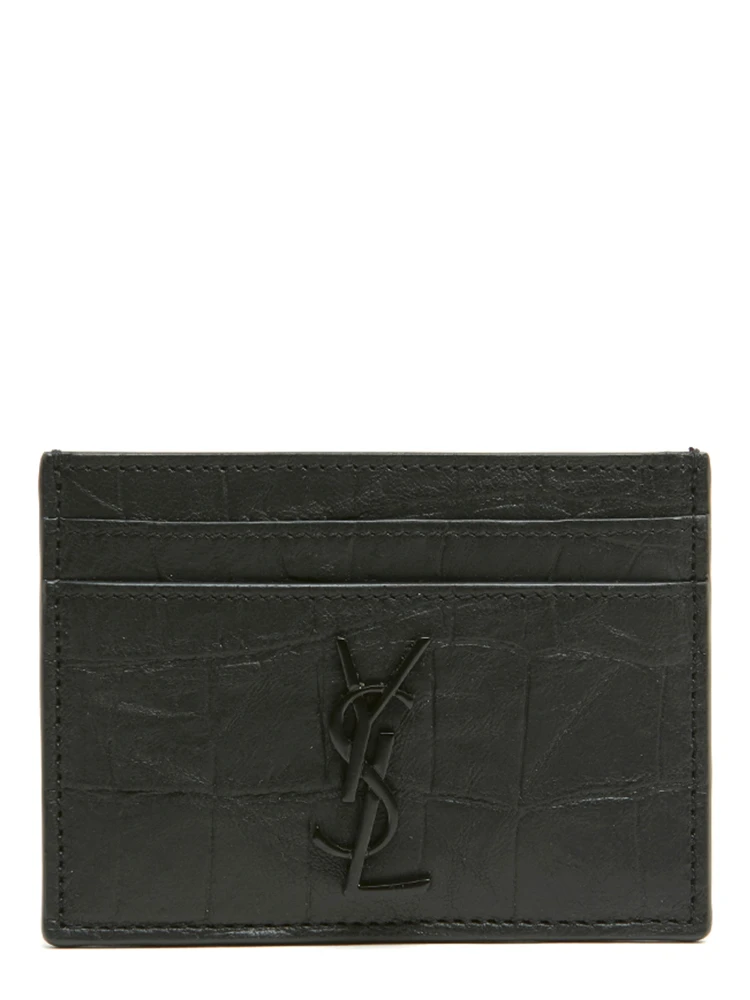 Black Lambskin Cardholder