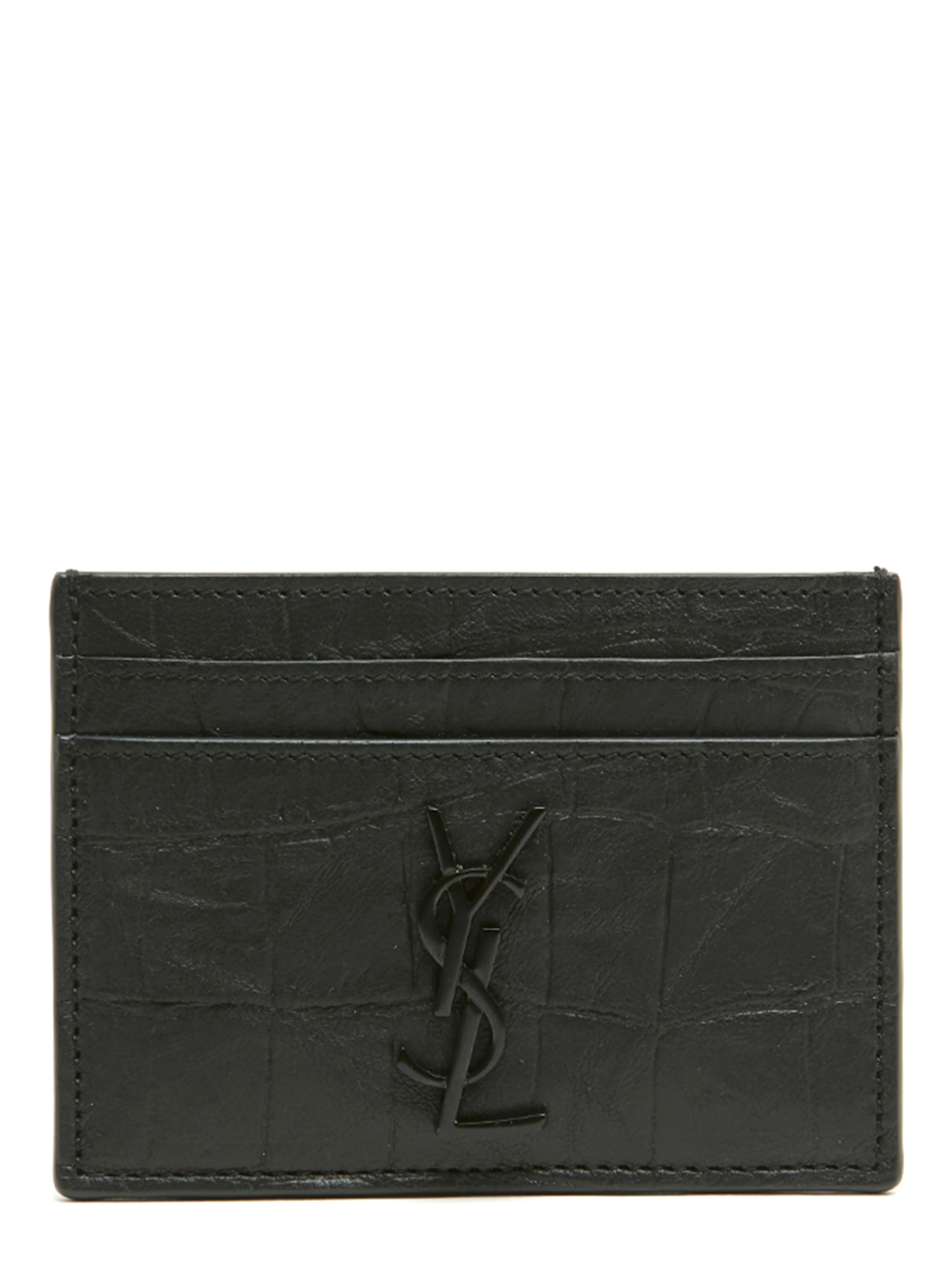 Black Lambskin Cardholder