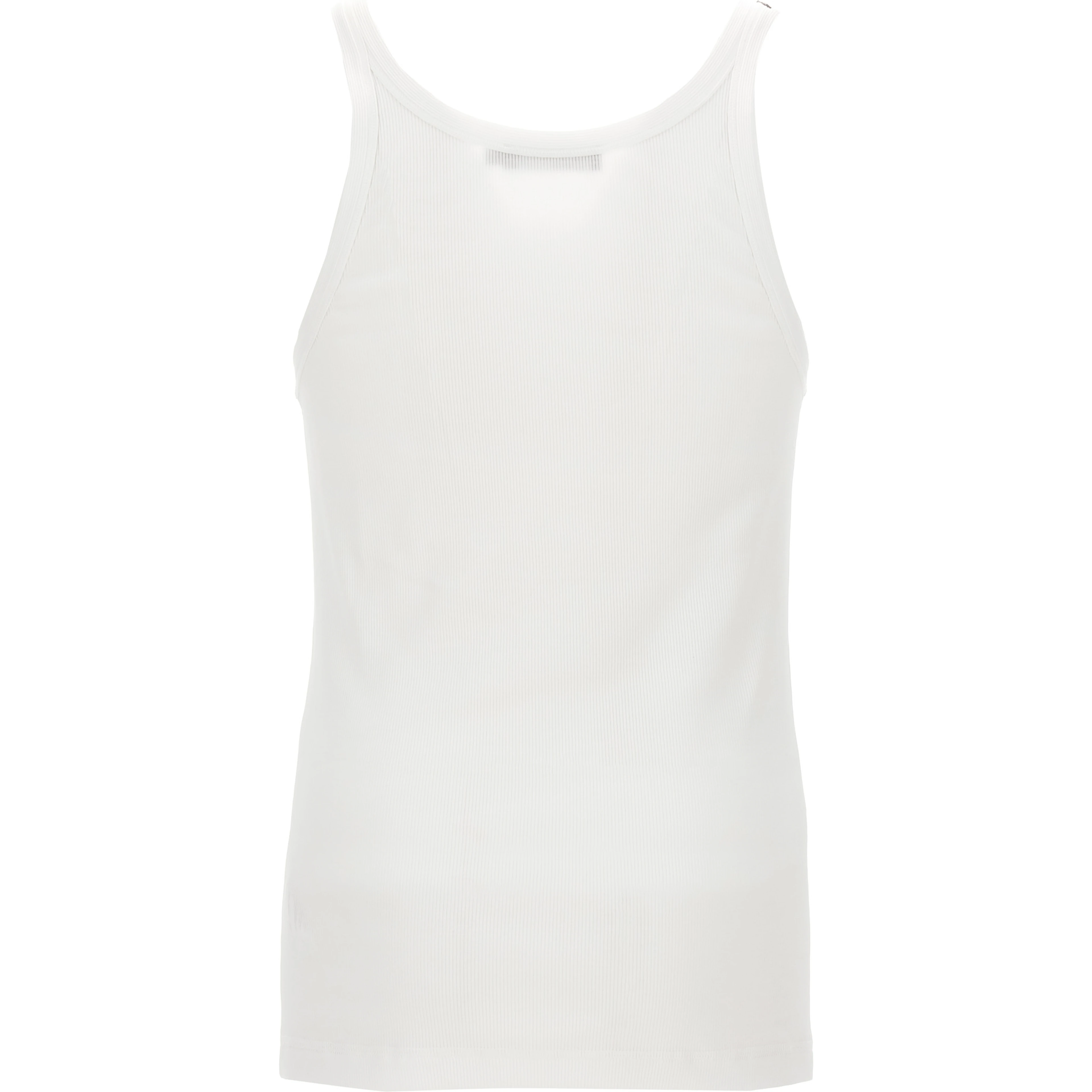 White Cotton Tank Tops