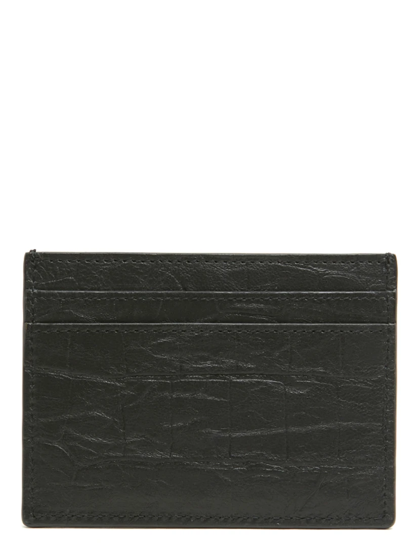 Black Lambskin Cardholder
