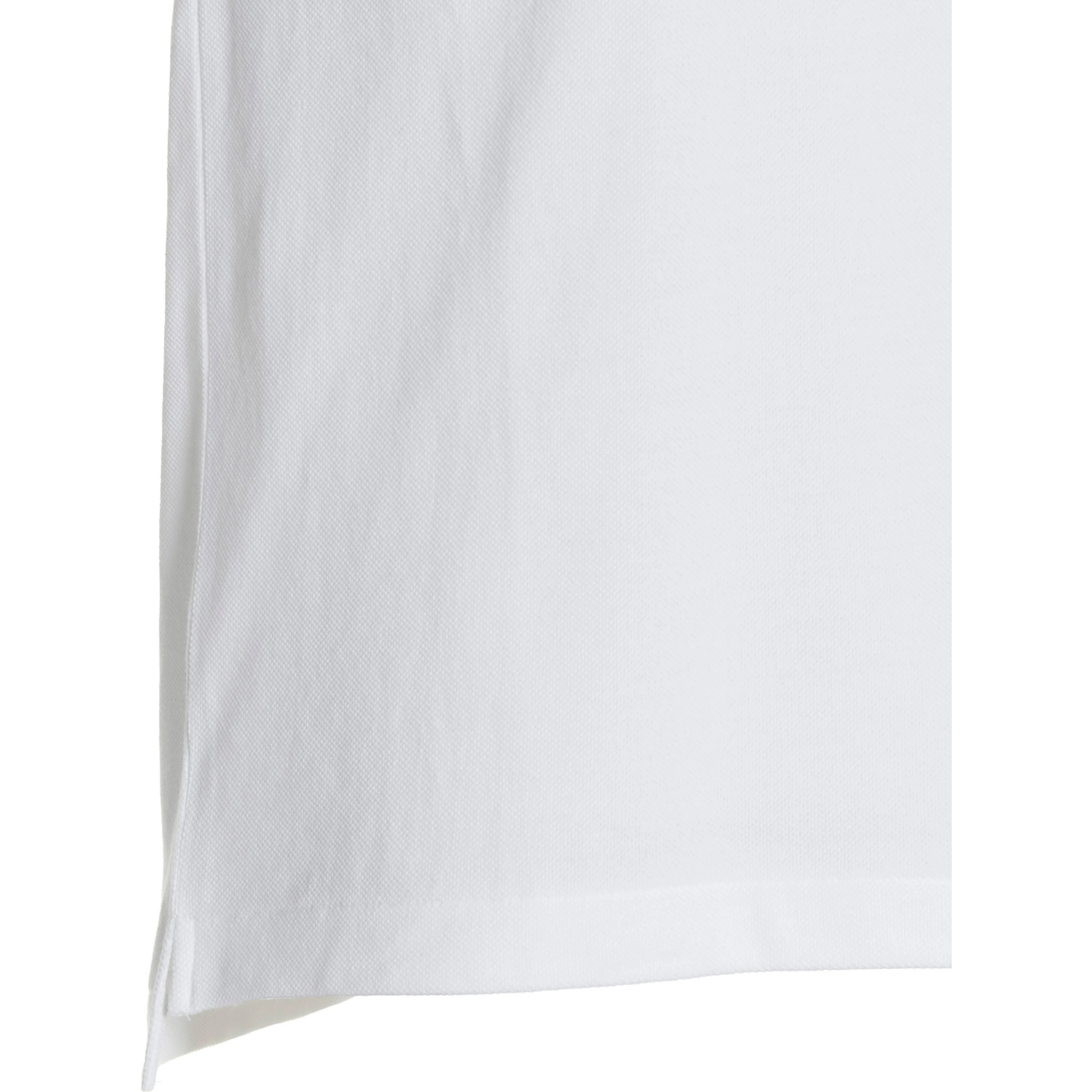 White Cotton Polo Shirt