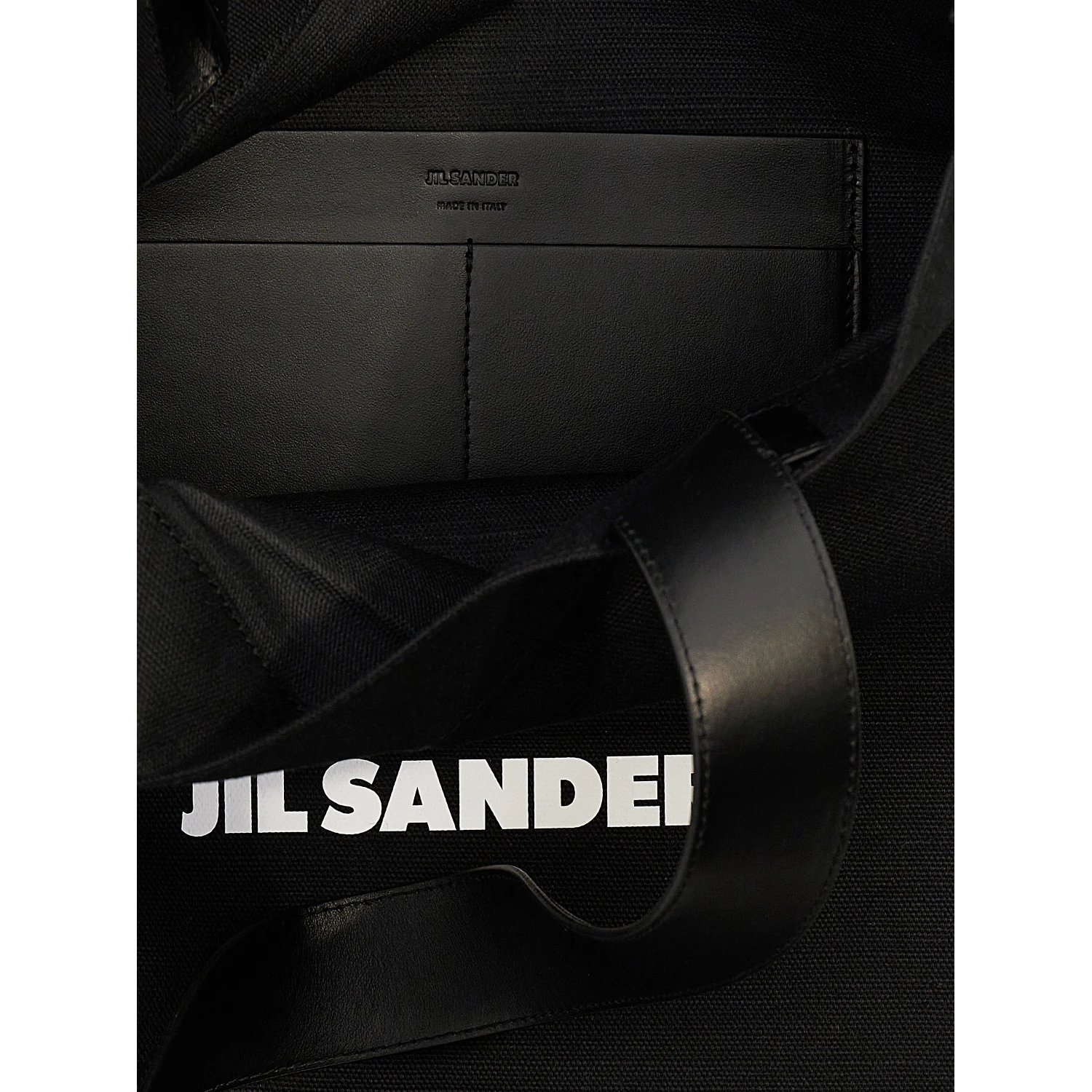 Black Cotton Tote Bag