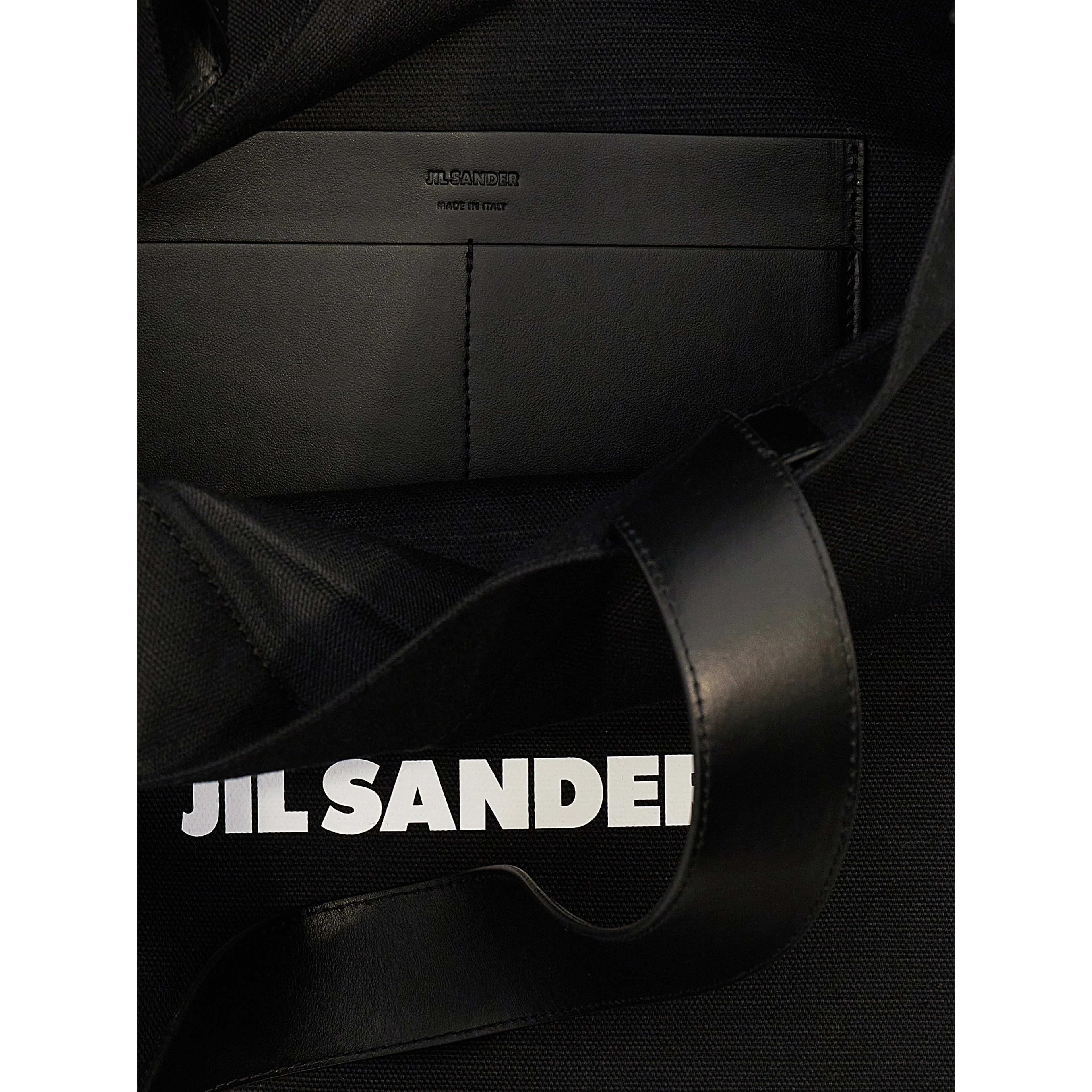 Black Cotton Tote Bag