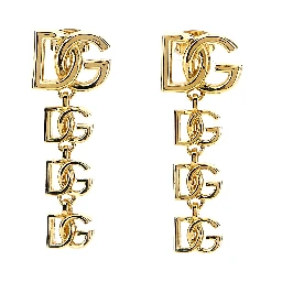 Gold Brass Earrings