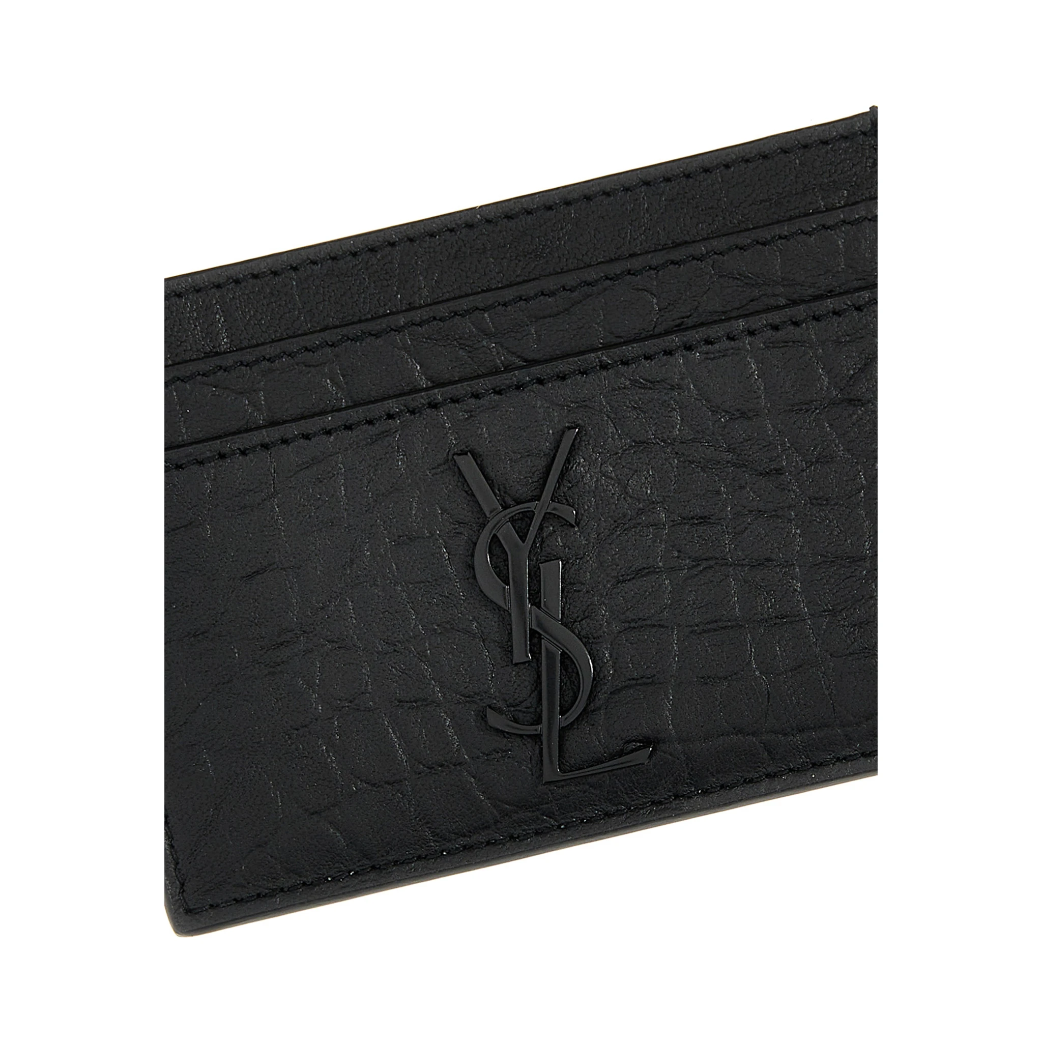 Black Lambskin Cardholder