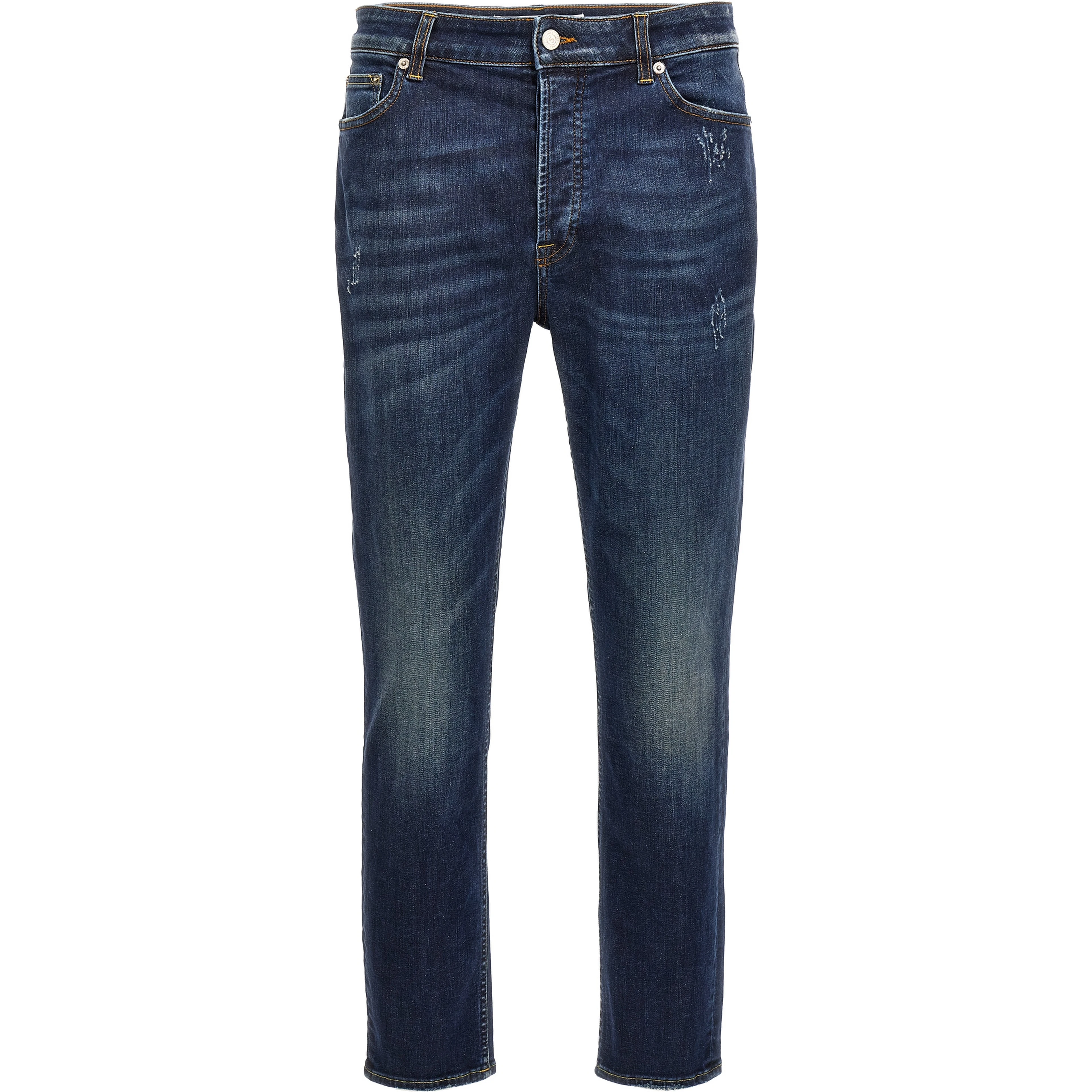 Blue Cotton Jeans Denim