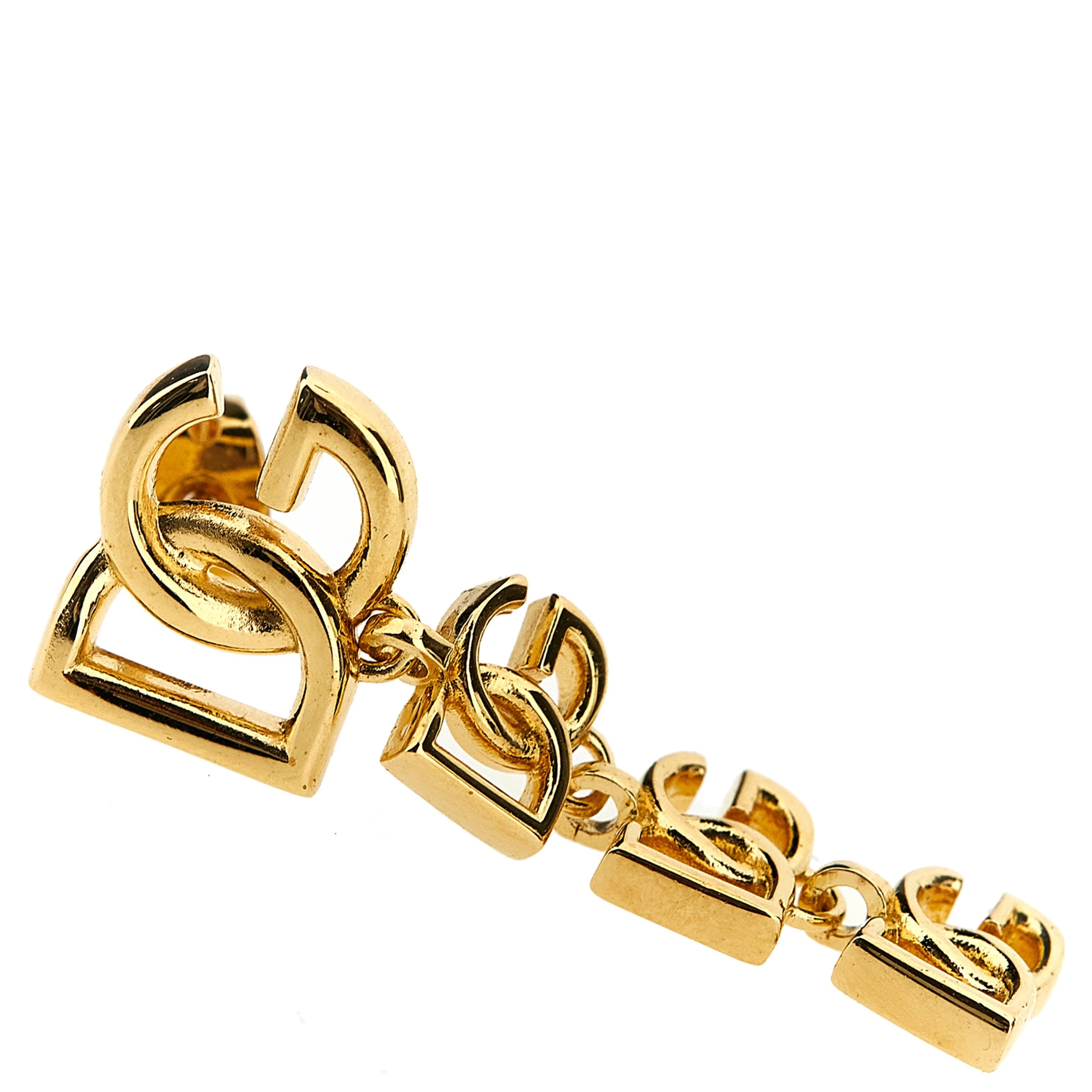 Gold Brass Earrings