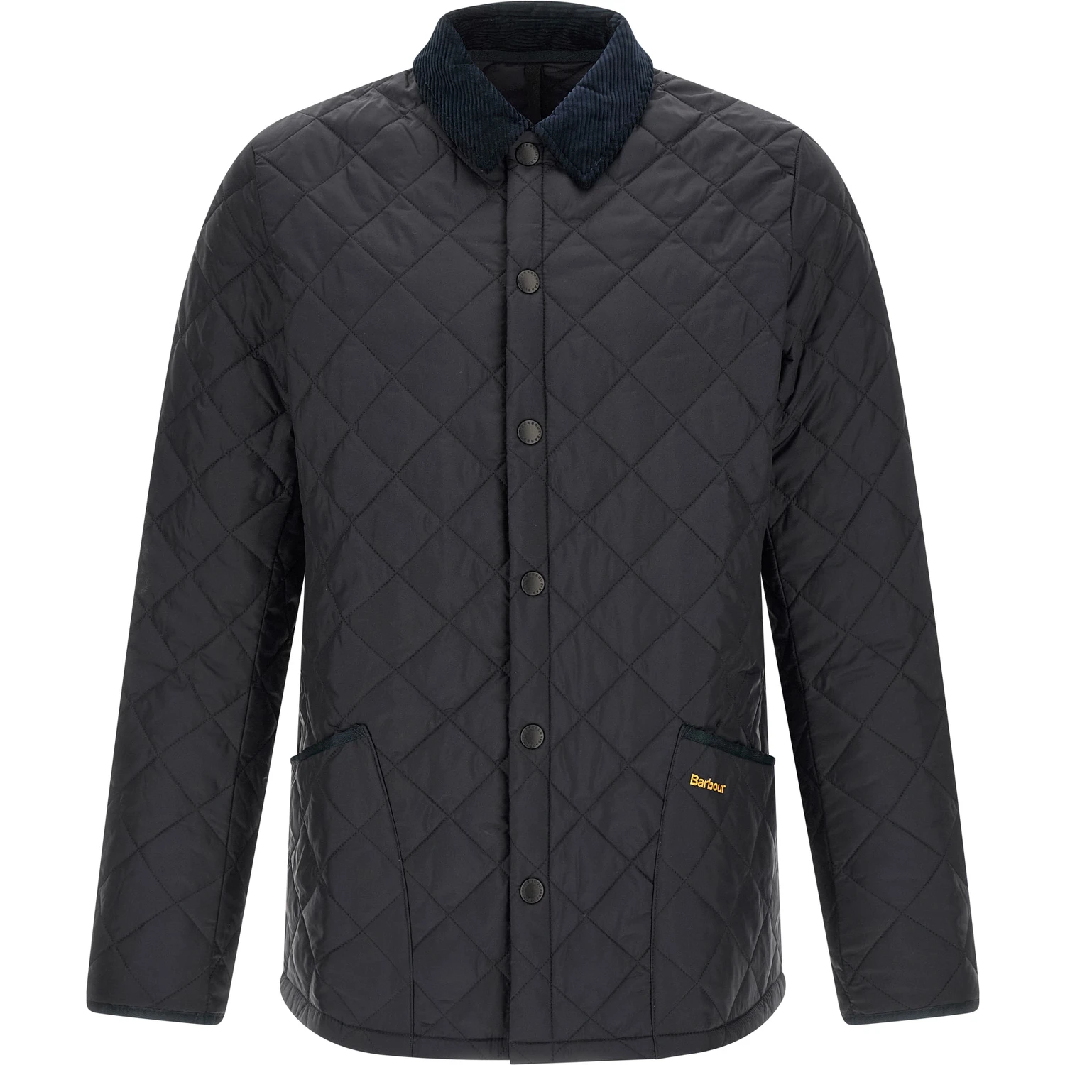 Blue Polyamide Full-Length Jacket