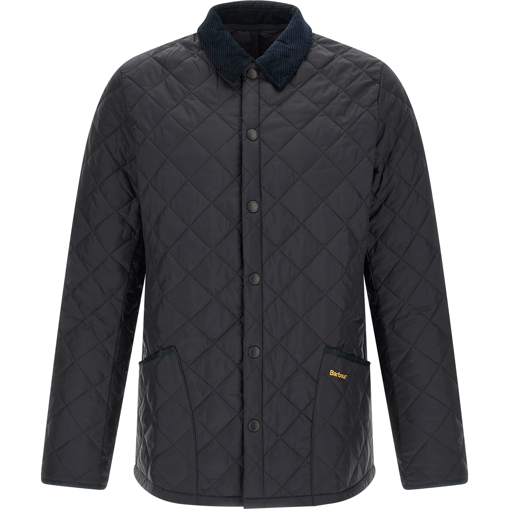 Blue Polyamide Full-Length Jacket