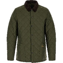 Bicolor Polyamide Full-Length Jacket