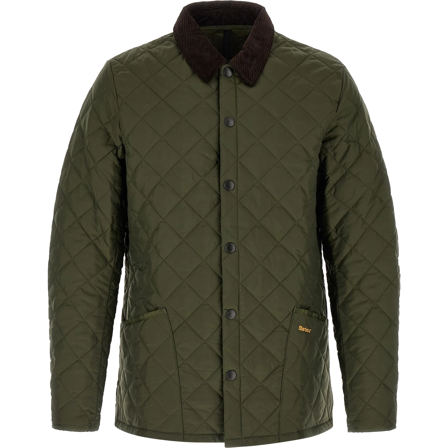 Bicolor Polyamide Full-Length Jacket