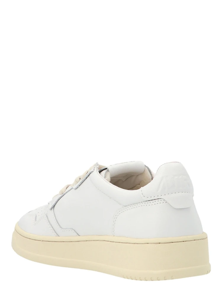 White Cowhide Sneakers alternative