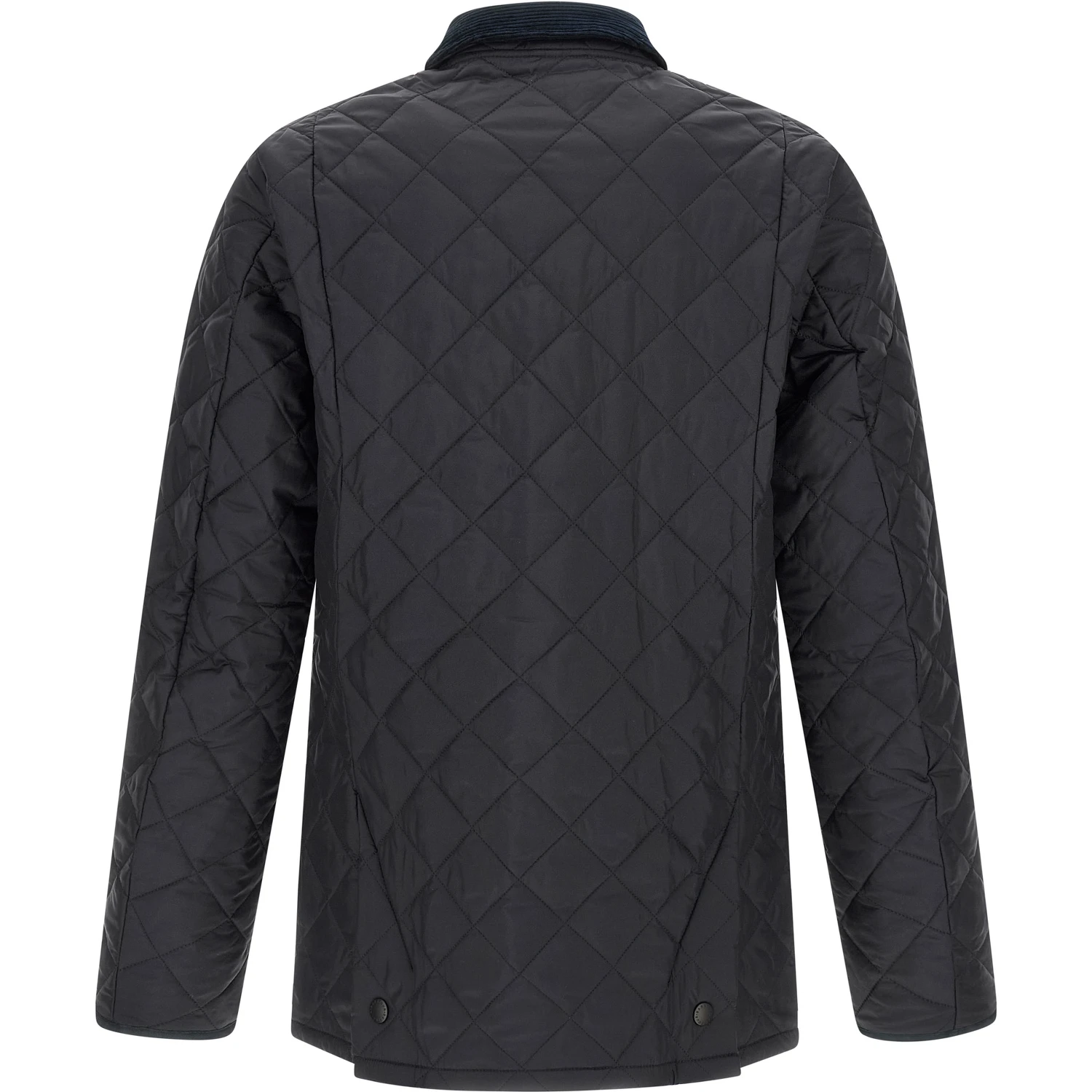 Blue Polyamide Full-Length Jacket