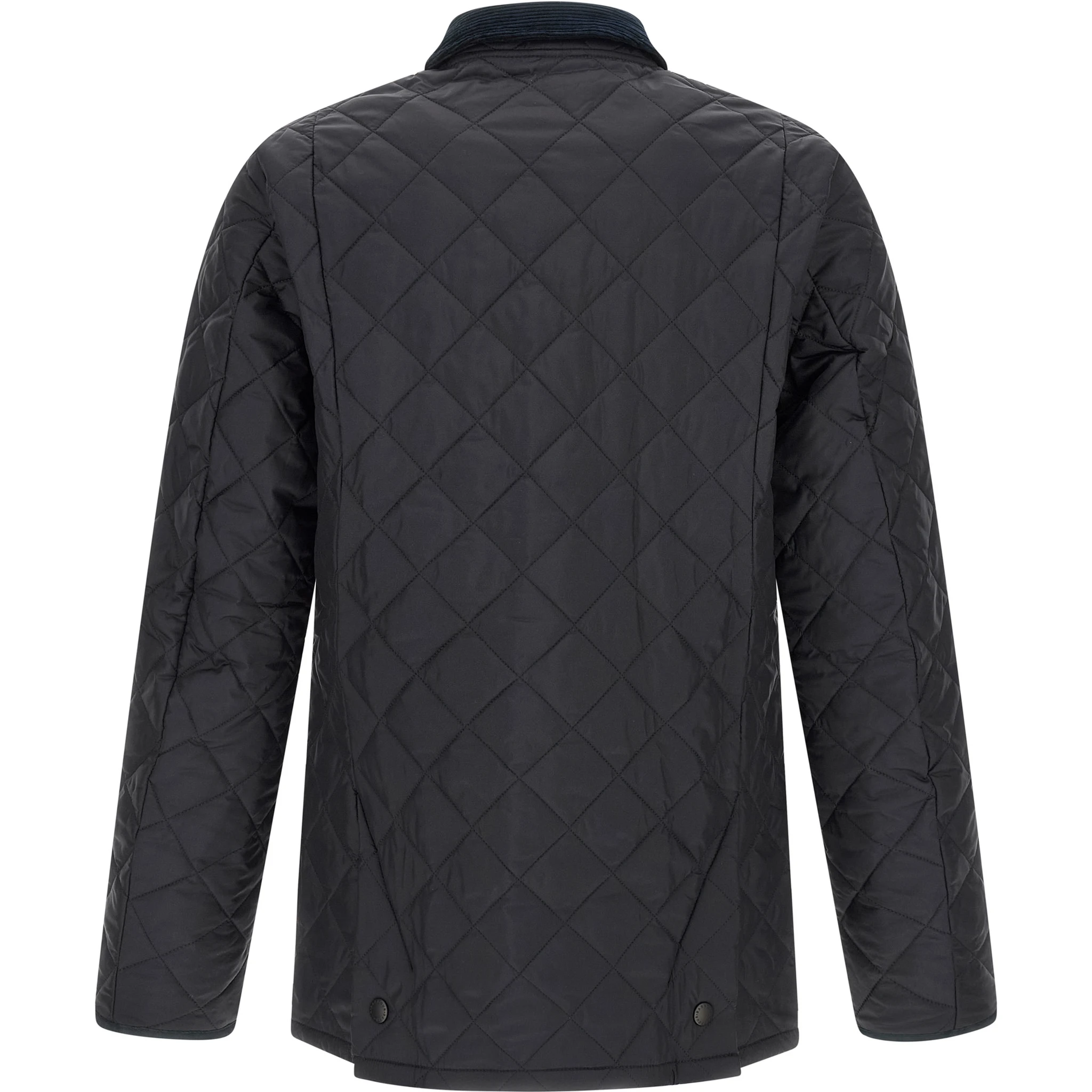 Blue Polyamide Full-Length Jacket