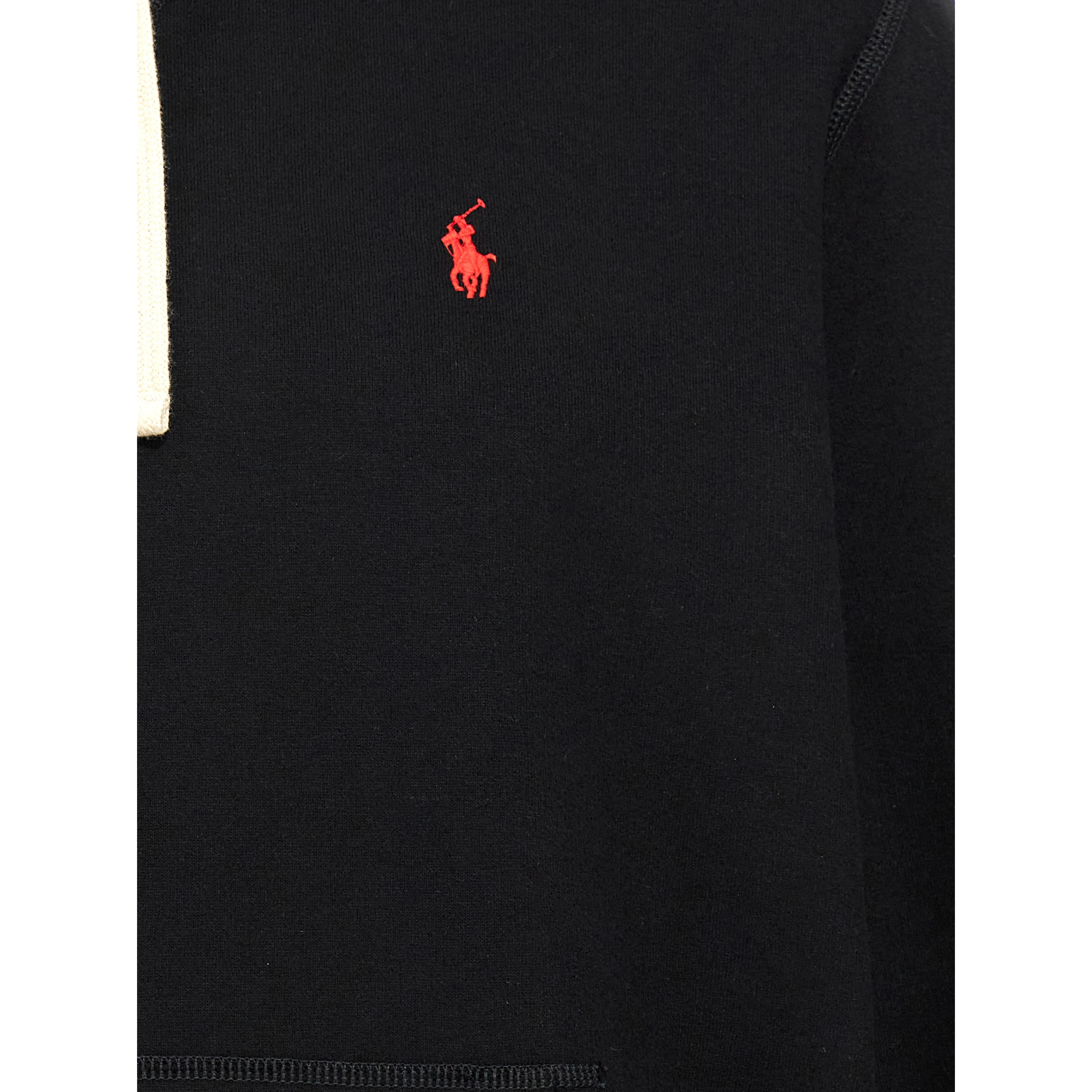 Black Cotton Sweatshirt