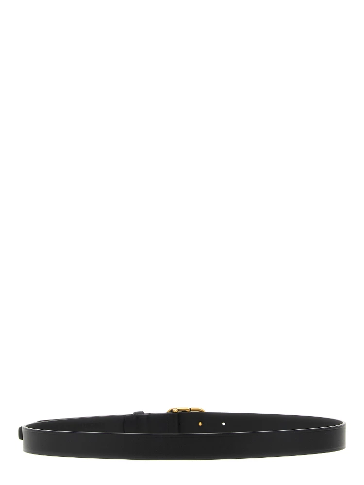 Black Calfskin Thin Belt alternative