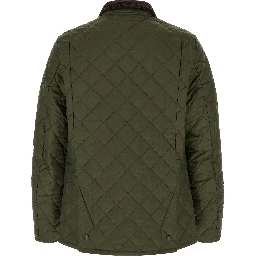 Bicolor Polyamide Full-Length Jacket