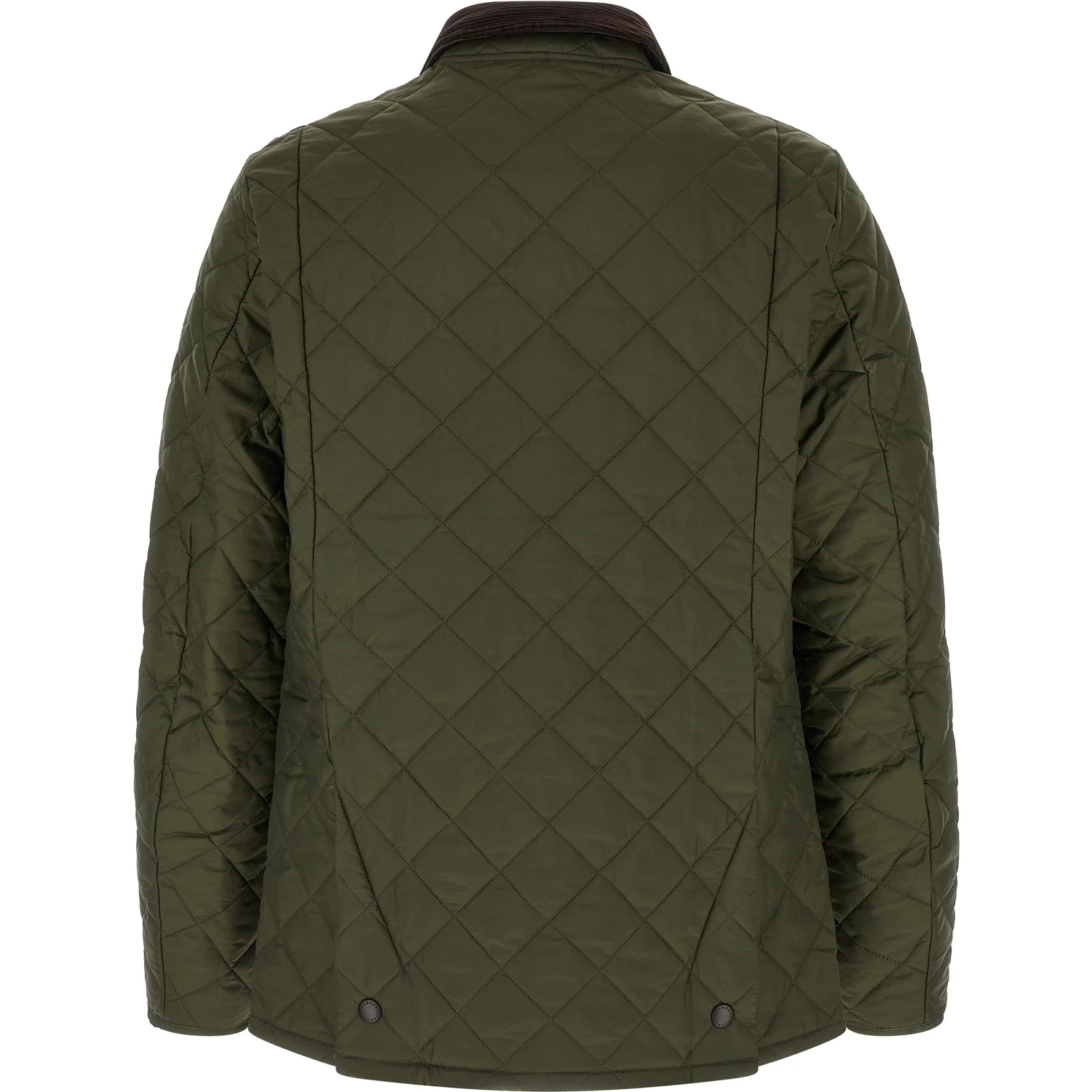Bicolor Polyamide Full-Length Jacket