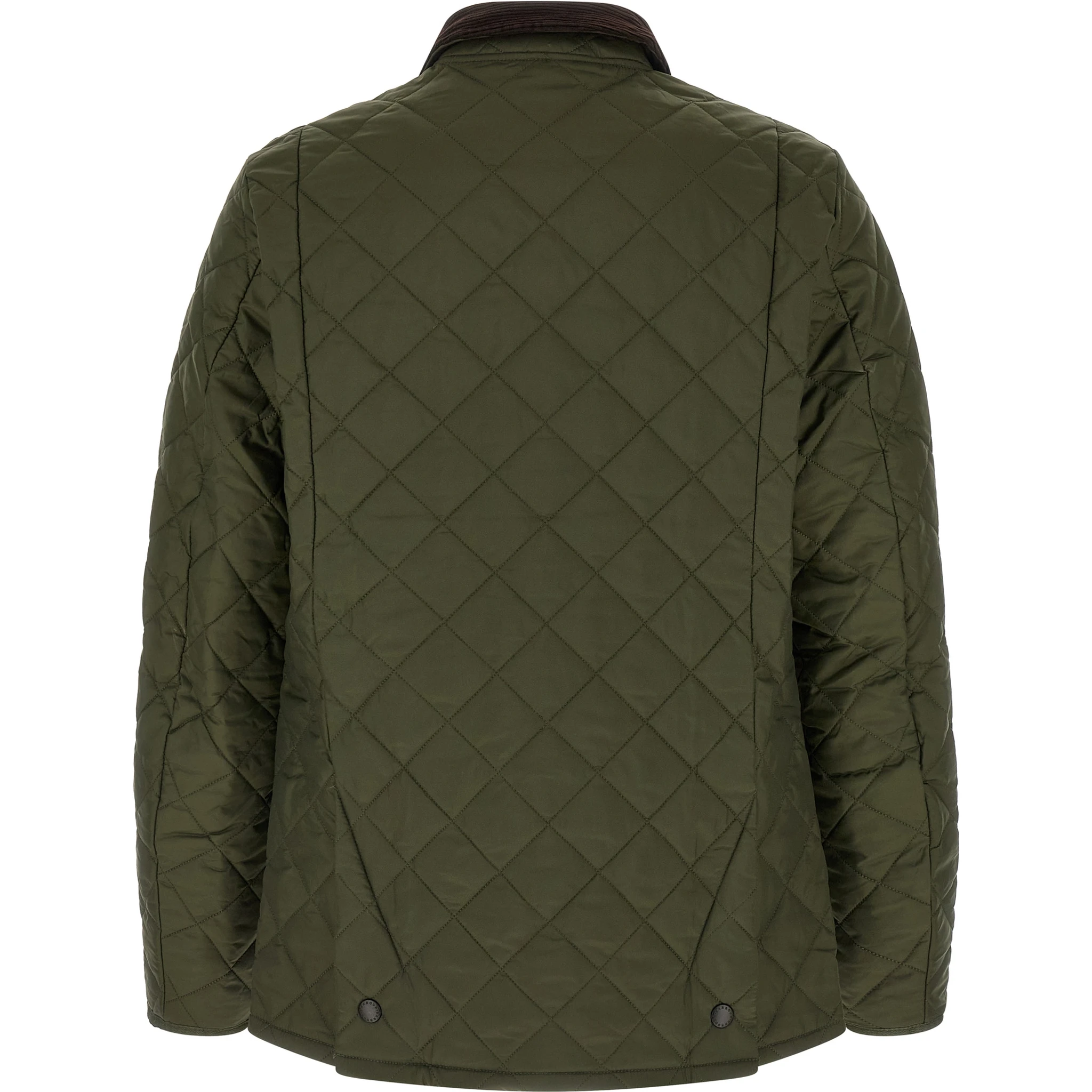 Bicolor Polyamide Full-Length Jacket