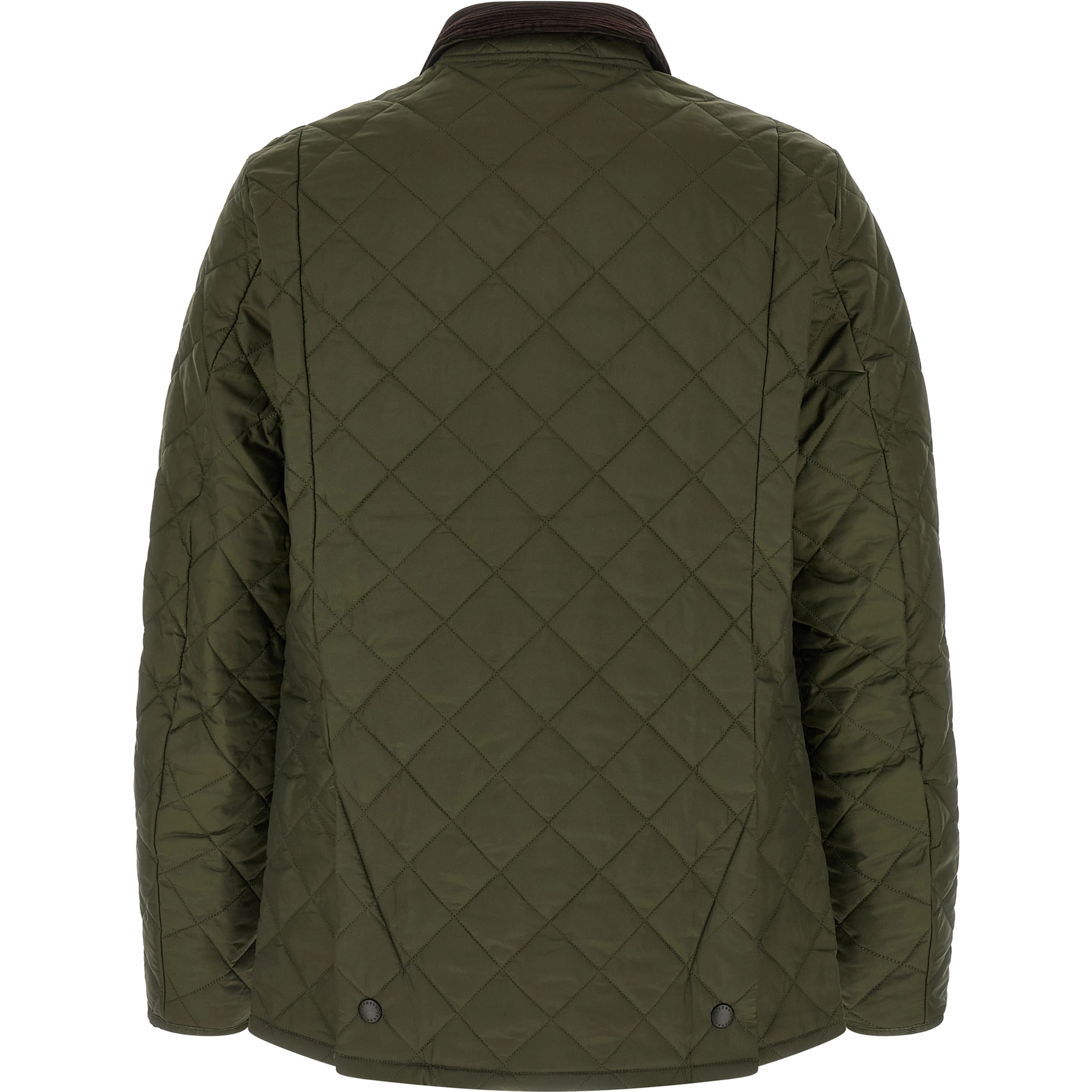 Bicolor Polyamide Full-Length Jacket