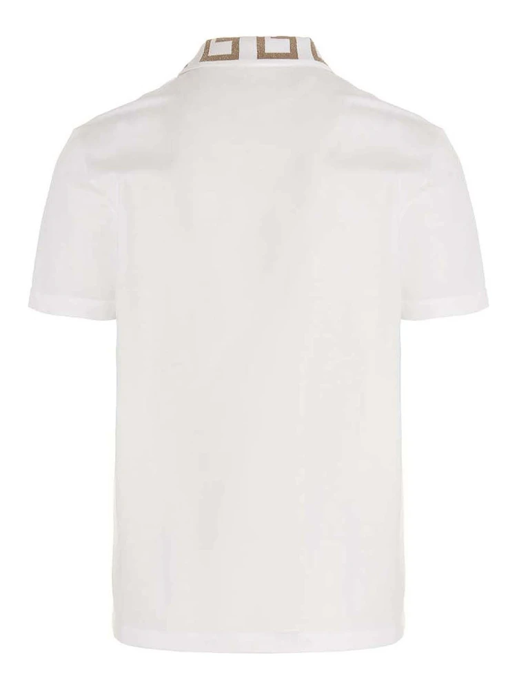 White Cotton Polo Shirt alternative
