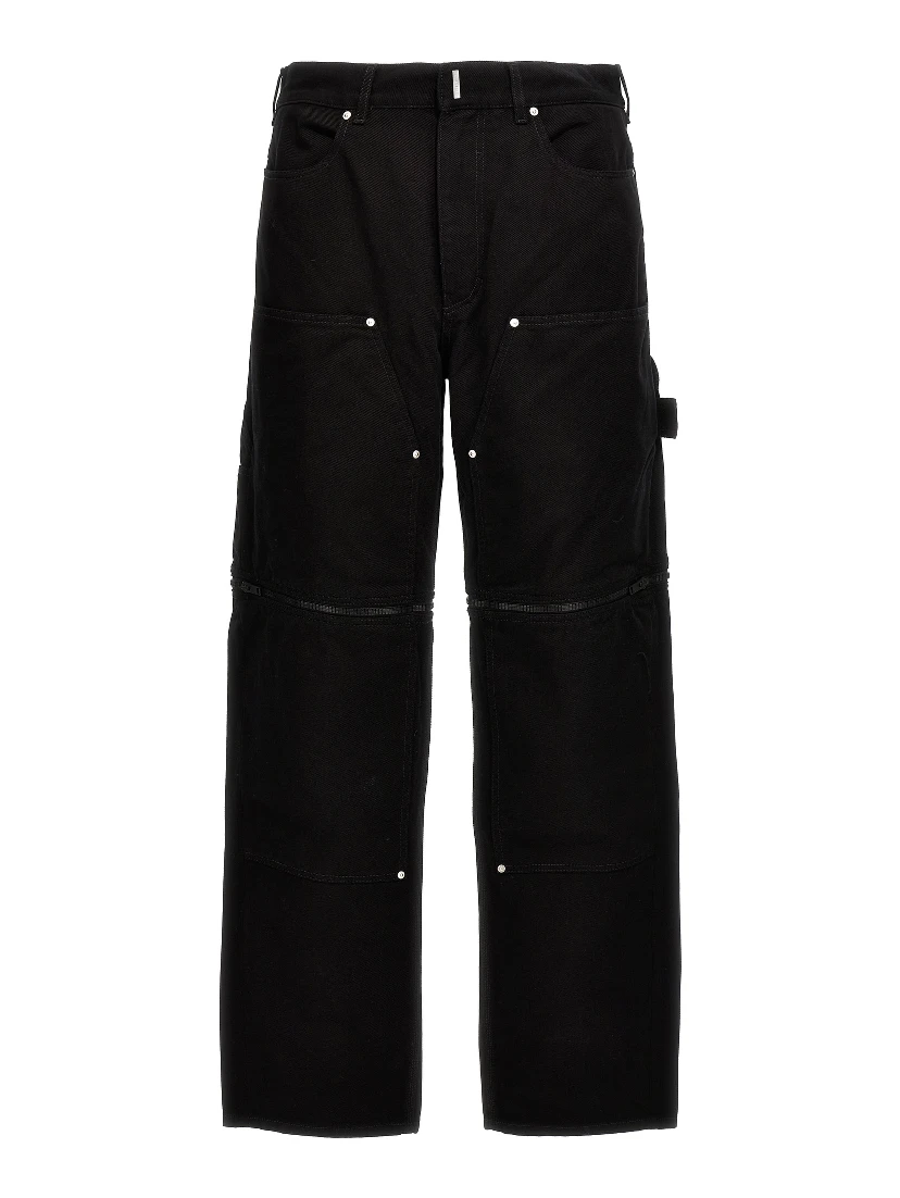 Black Cotton Jeans Denim