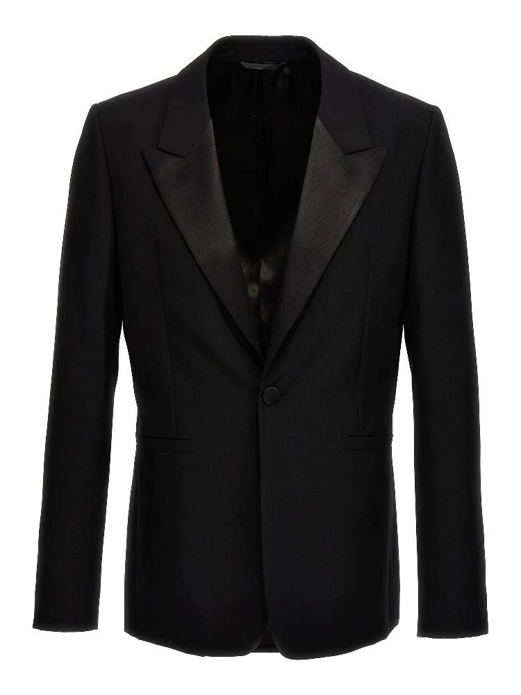 Black Wool Blazer