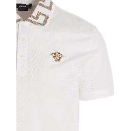 White Cotton Polo Shirt