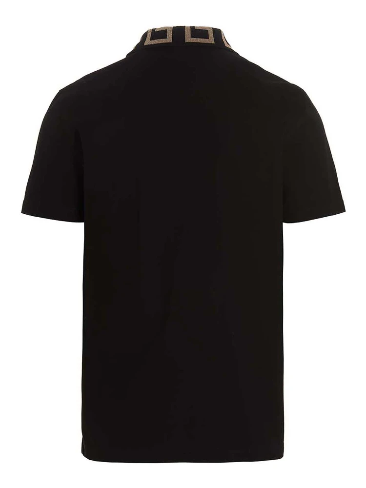 Black Cotton Polo Shirt alternative